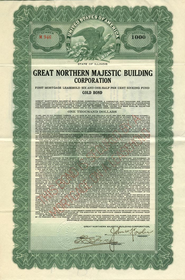 Great Northern Majestic Building Corporation